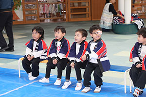 もちつき大会　年中組　NO.1