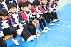 もちつき大会　年中組　NO.1