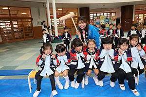 もちつき大会　年中組　NO.1