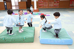サーキット遊び　うさぎ