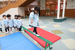 サーキット遊び　うさぎ