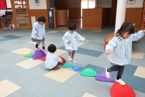 サーキット遊び　うさぎ