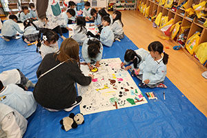 ペインティングごっこ　D