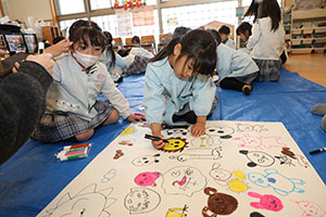 ペインティングごっこ　D