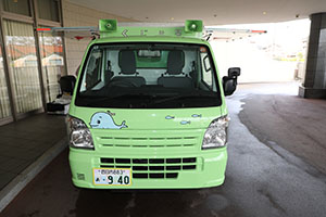 自動車文庫くじら号がやってきた　年長