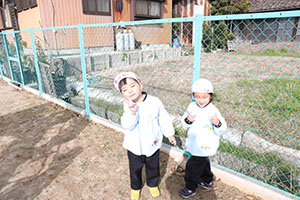 お散歩へでかけました　さくら・たんぽぽ