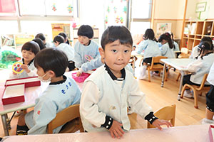 クリスマスの制作　ことり