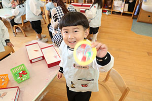 クリスマスの制作　ことり