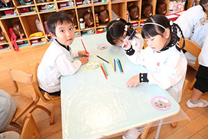 クリスマスの制作　ことり