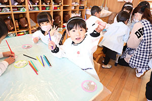 クリスマスの制作　ことり