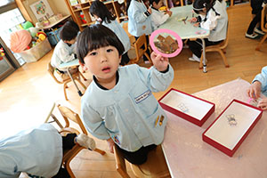 クリスマスの制作　ことり