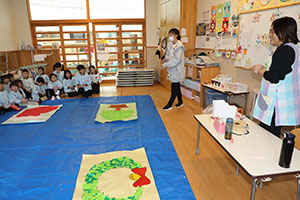 ライブペインティングごっこ　ばら・B