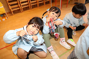 クリスマスツリーの飾り付け✨🎄　ぱんだ