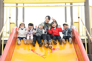 中部公園楽しかったね☆　年中　NO．1