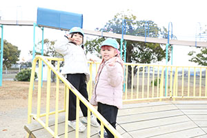 中部公園楽しかったね☆　年中　NO．1