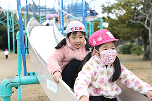 中部公園楽しかったね☆　年中　NO．1
