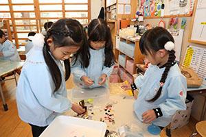 クリスマスリースの制作✨　E