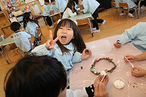 クリスマスリースの制作✨　E