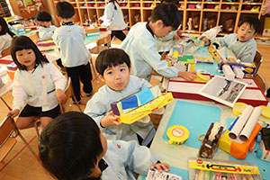 乗り物の制作🚙　ひまわり・A