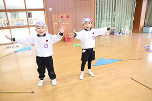 リズムフェスティバルごっこ　たんぽぽ・C