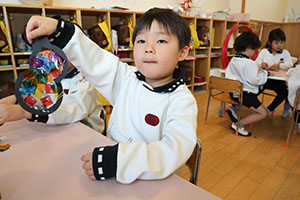 クリスマスの制作🎄　ばら