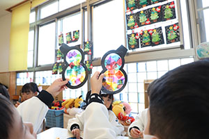 クリスマスの制作🎄　ばら