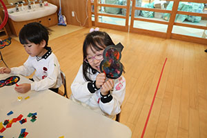 クリスマスの制作🎄　ばら