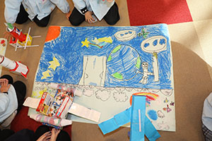 乗り物が完成しました🚘　ひまわり・A