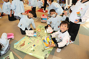 乗り物が完成しました🚘　ひまわり・A