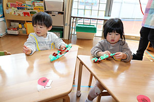 クリスマスの制作　あひる