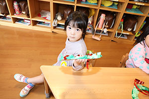 クリスマスの制作　あひる