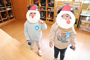 サンタさんに変身🎅　ぺんぎん