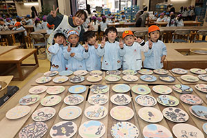 陶芸教室　楽しかったね　年長Ｃ・Ｄ・Ｅ　NO．2