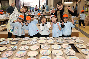 陶芸教室　楽しかったね　年長Ｃ・Ｄ・Ｅ　NO．2