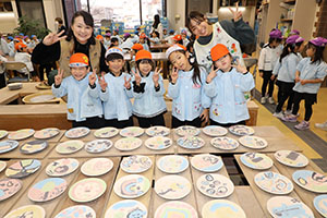 陶芸教室　楽しかったね　年長Ｃ・Ｄ・Ｅ　NO．2