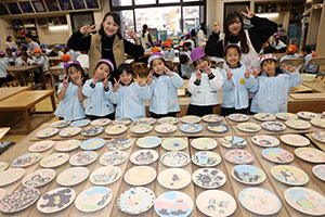 陶芸教室　楽しかったね　年長Ｃ・Ｄ・Ｅ　NO．2