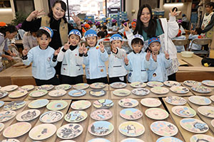 陶芸教室　楽しかったね　年長Ｃ・Ｄ・Ｅ　NO．2