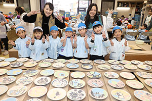 陶芸教室　楽しかったね　年長Ｃ・Ｄ・Ｅ　NO．2