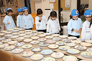 陶芸教室　楽しかったね　年長Ｃ・Ｄ・Ｅ　NO．2