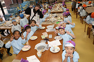 陶芸教室　楽しかったね　年長Ｃ・Ｄ・Ｅ　NO．2