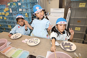 陶芸教室　楽しかったね　年長Ｃ・Ｄ・Ｅ　NO．1