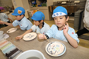 陶芸教室　楽しかったね　年長Ｃ・Ｄ・Ｅ　NO．1