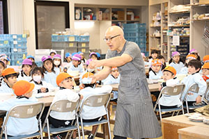 陶芸教室　楽しかったね　年長Ｃ・Ｄ・Ｅ　NO．1