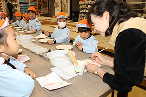 陶芸教室　楽しかったね　年長Ｃ・Ｄ・Ｅ　NO．1