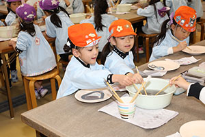 陶芸教室　楽しかったね　年長Ｃ・Ｄ・Ｅ　NO．1