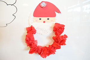 サンタさんの制作　りす