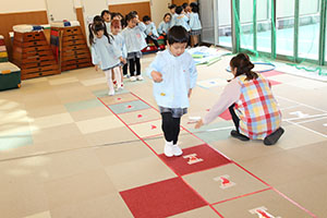 けんけんの練習🎵　さくら