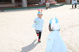 リレーにチャレンジ！　こあら