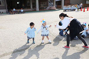 リレーにチャレンジ！　こあら