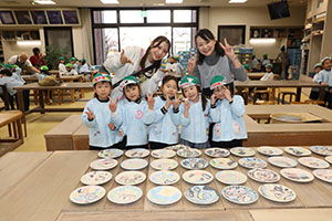 陶芸教室　楽しかったね　年長A・B　NO．2